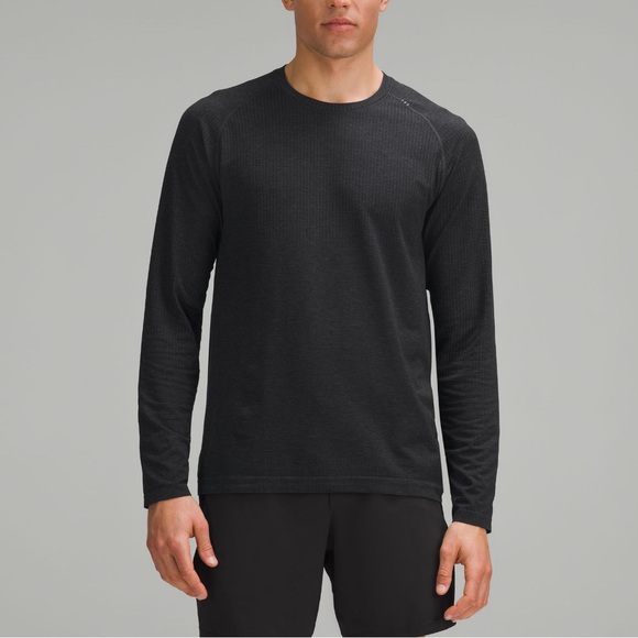 lululemon athletica Other - LULULEMON NEW WITH TAGS athletic Metal Vent Tech Long-Sleeve Shirt Men's Black